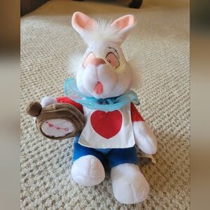 Disney White Rabbit Plush Character